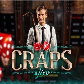 Live Craps slot icon by Evolution, available at Nyxbets Casino