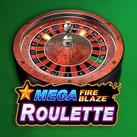 Mega Fire Blaze Roulette logo – Table Games by Playtech at Nyxbets Casino