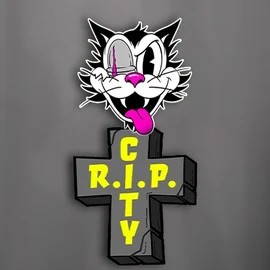 Logo of RIP City from Hacksaw Gaming at Nyxbets Casino