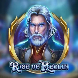 Rise of Merlin game by Play'n GO – logo hosted on Nyxbets Casino