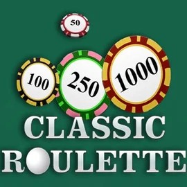 Roulette slot logo by OneTouch Games at Nyxbets Casino